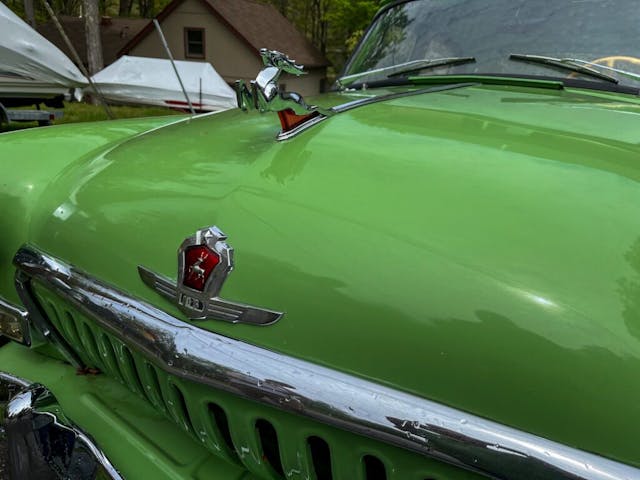 GAZ Volga interior front badges