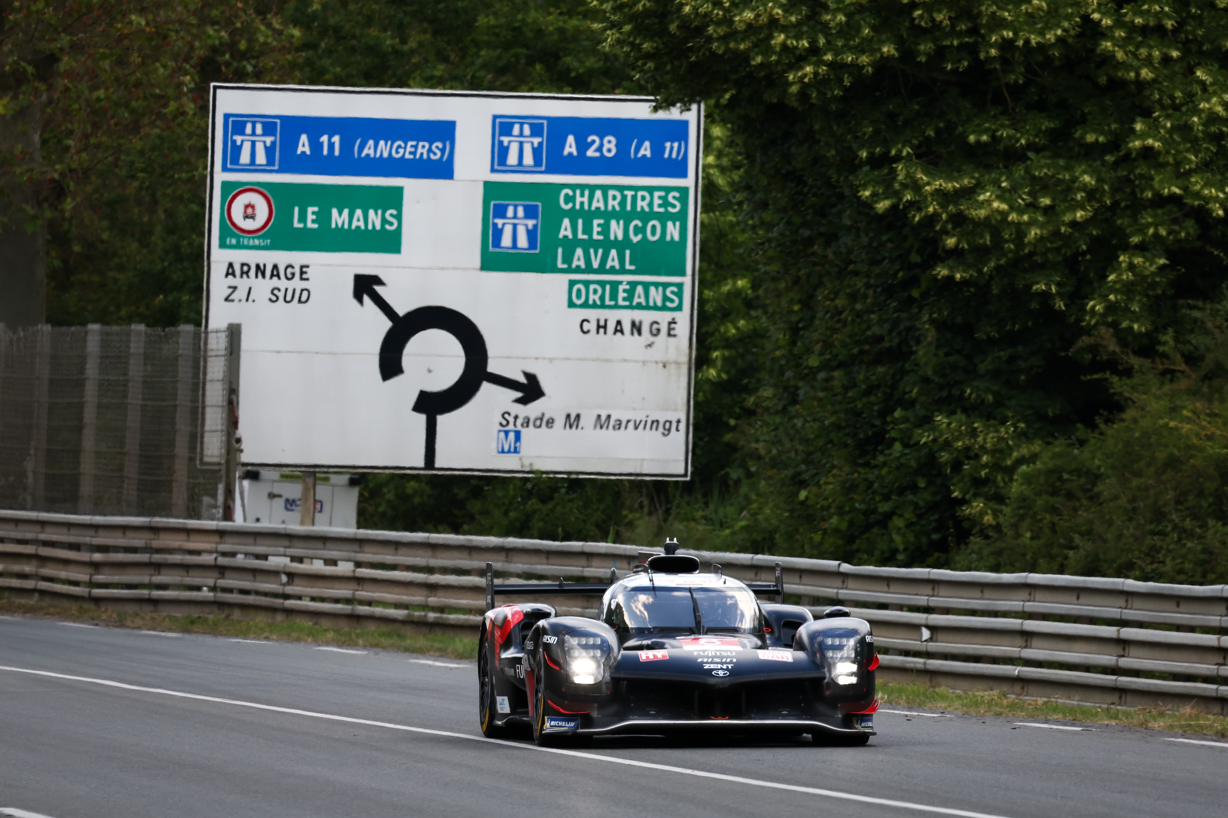 Le Mans 24 Hours Test Toyota