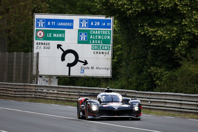 Le Mans 24 Hours Test Toyota