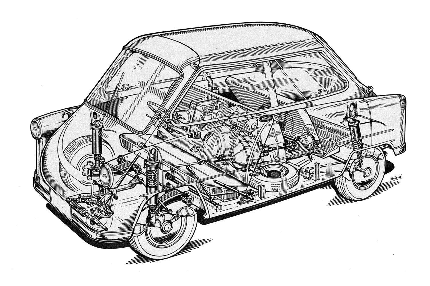 Zündapp Janus 250: The Pushmi–Pullyu of Microcars - Hagerty Media