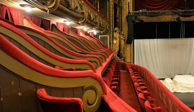 plush old theatre seats