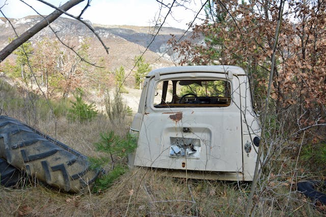 Abandoned Renault 4