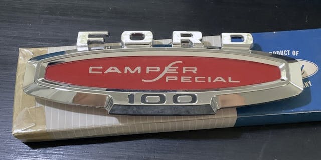 Ford Camper Special Emblem