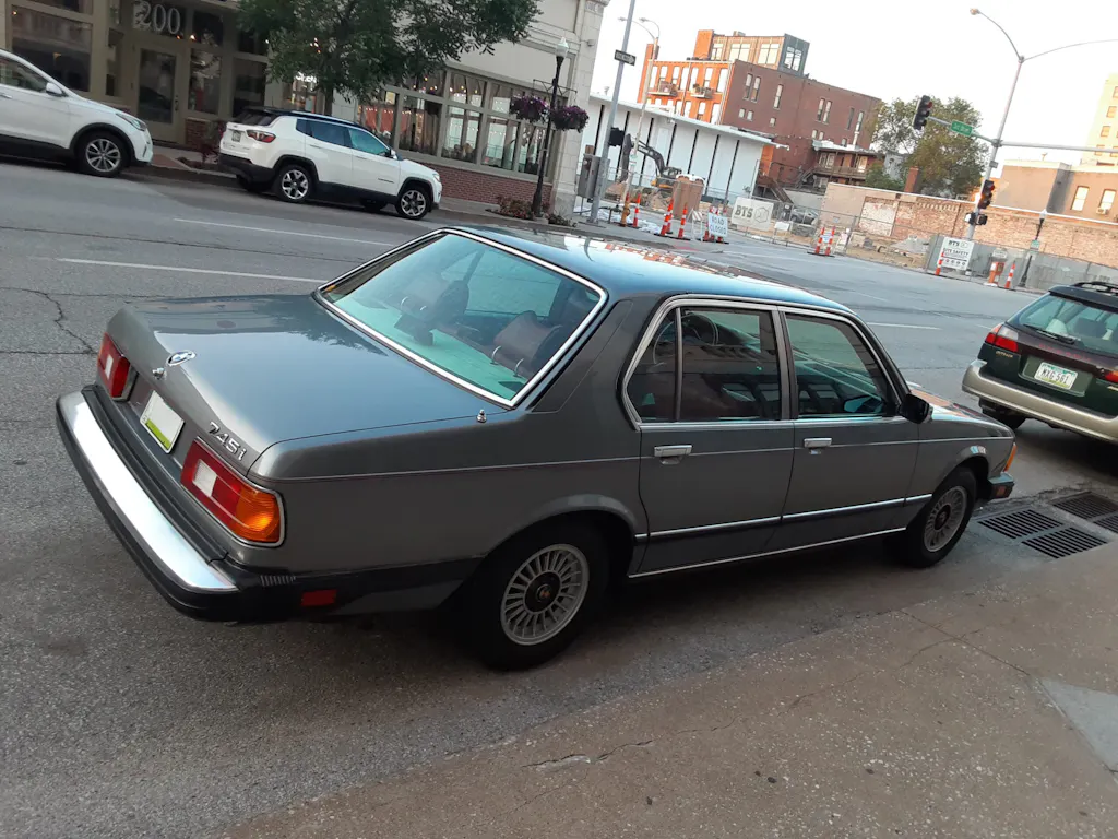 Early Bmw Rear Early ’80s BMW 745i: One Sleek Shark - Hagerty Media