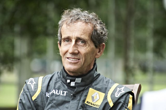 Alain Prost at the Festival of Speed ph. by Goodwood