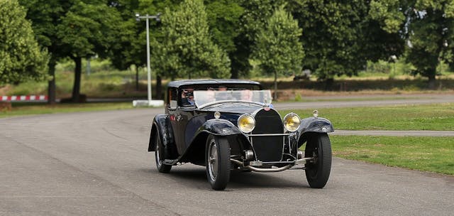 Bugatti Type 41 Royale Coupe Napoleon driving