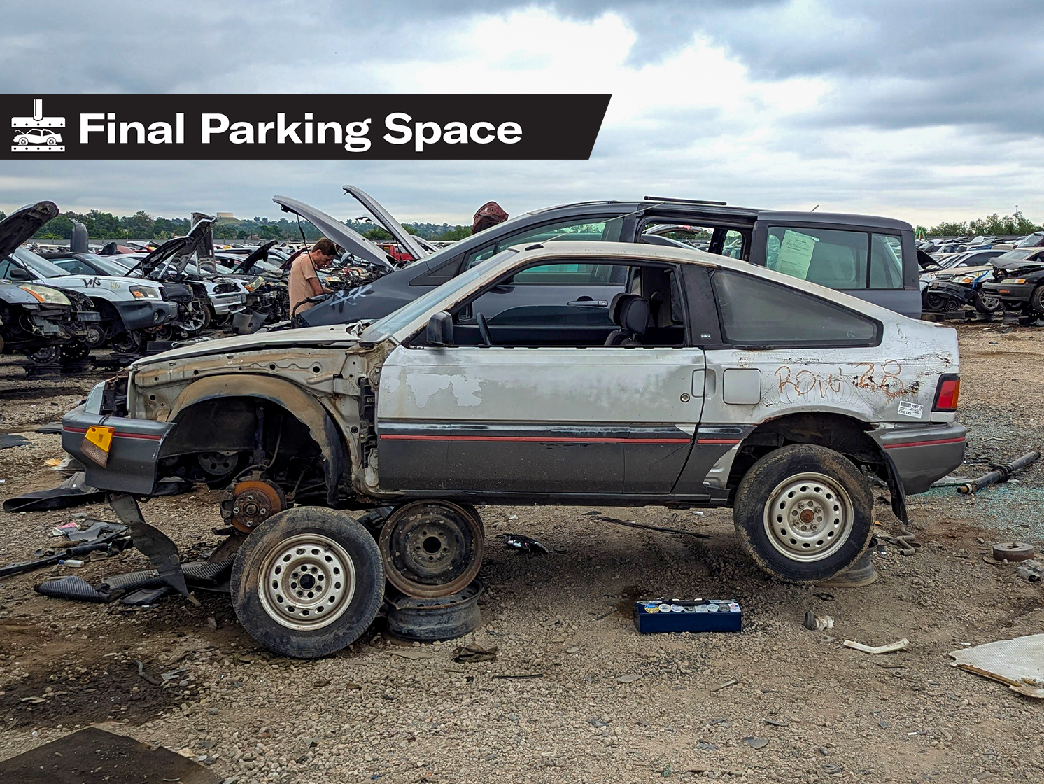 Final Parking Space: 1987 Honda Civic CRX HF - Hagerty Media