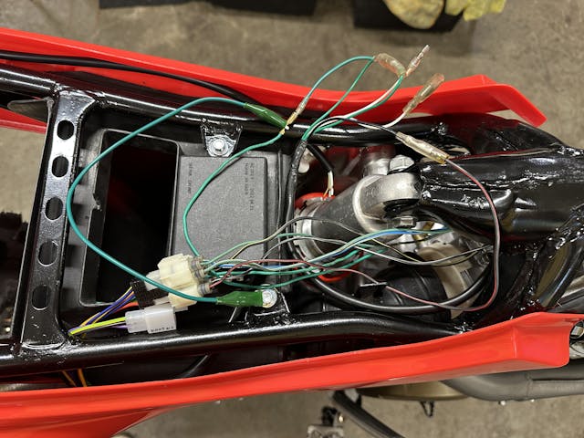 Honda XR600R wiring