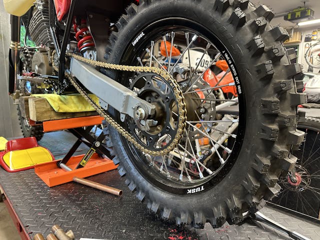 Honda XR600R CRF rear wheel