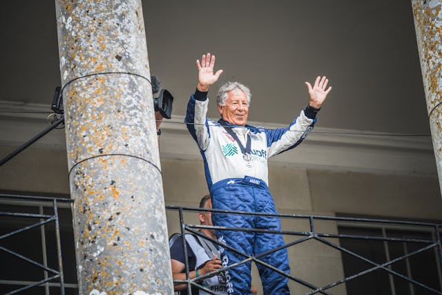 Mario Andretti at Festival of Speed 2021