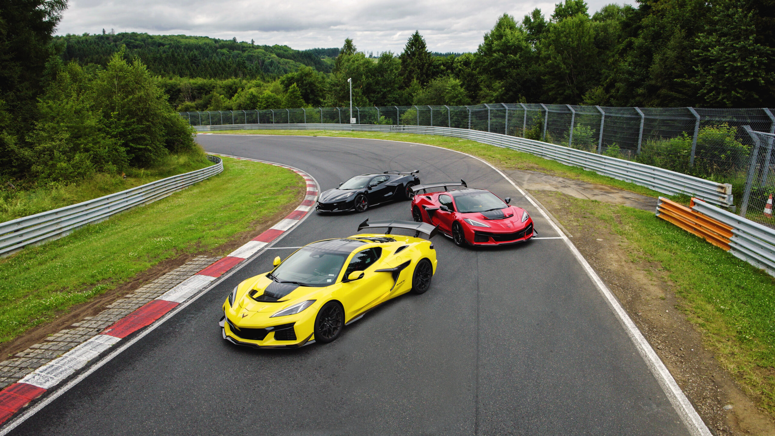 Chevy Took a Trio of Corvettes to the Nürburgring, with a ZR1X