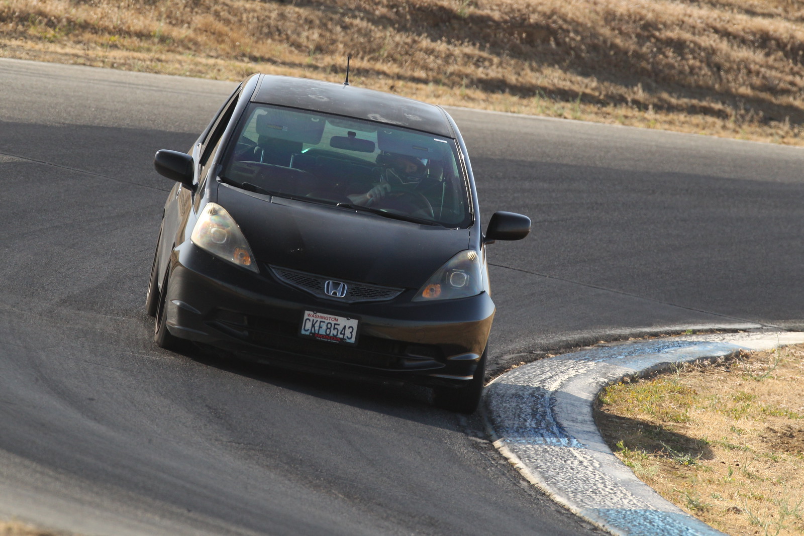 Tommy Parry Honda Fit Track lean