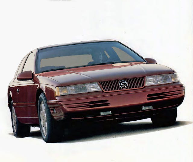 1991 mercury cougar xr7