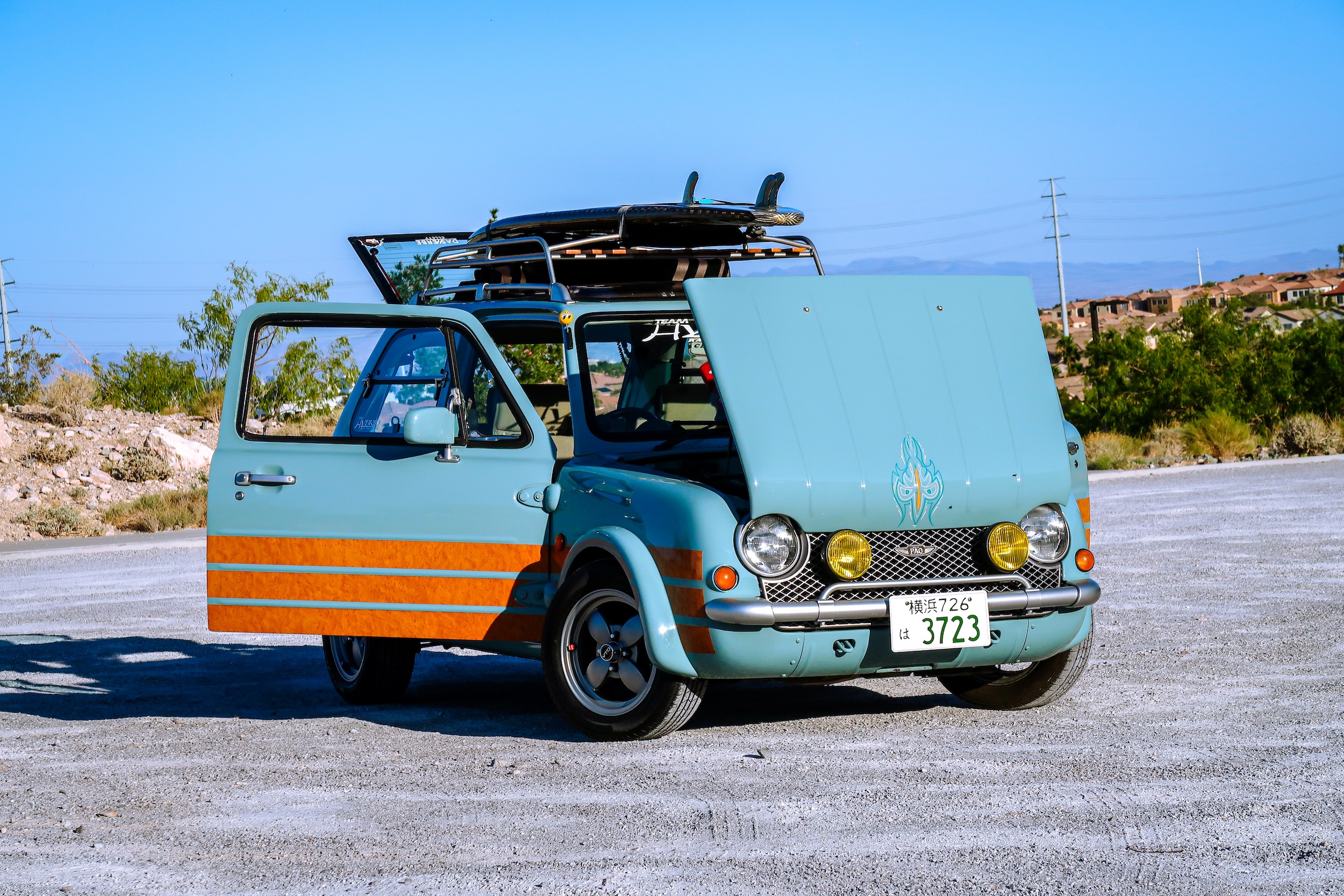 This 1991 Nissan Pao Is a JDM Caricature of West Coast Cool