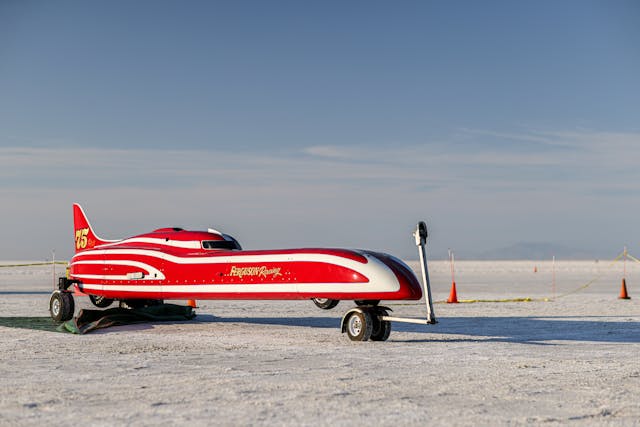Danny Thompson Speed Week Hot Rod Trophy run rollers