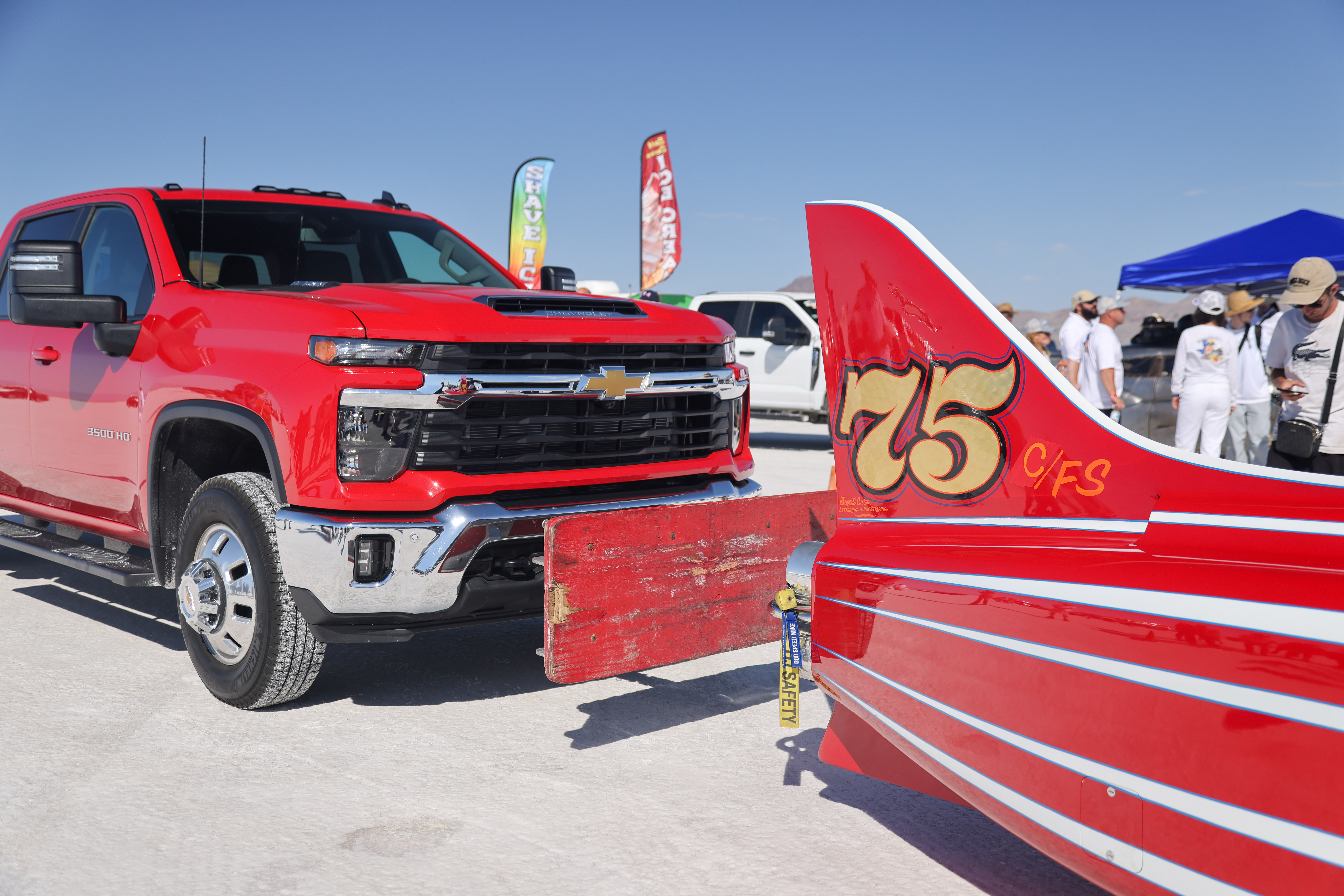 Danny Thompson Speed Week Hot Rod Trophy run pusher truck