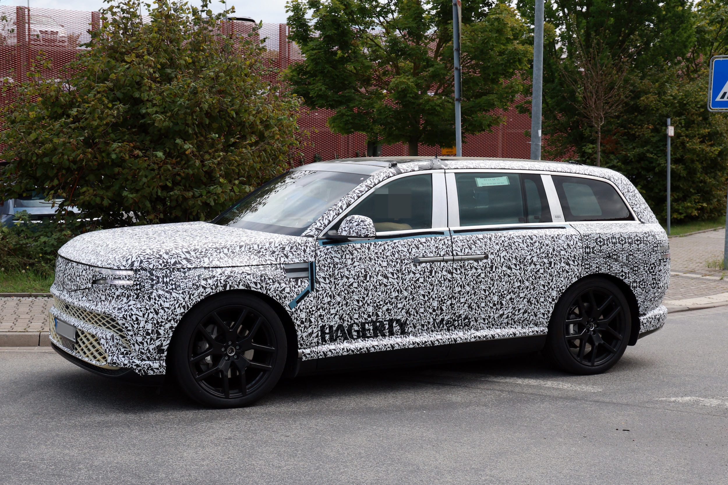 2027 Genesis GV90 Spied Rocking Coach Doors - Hagerty Media