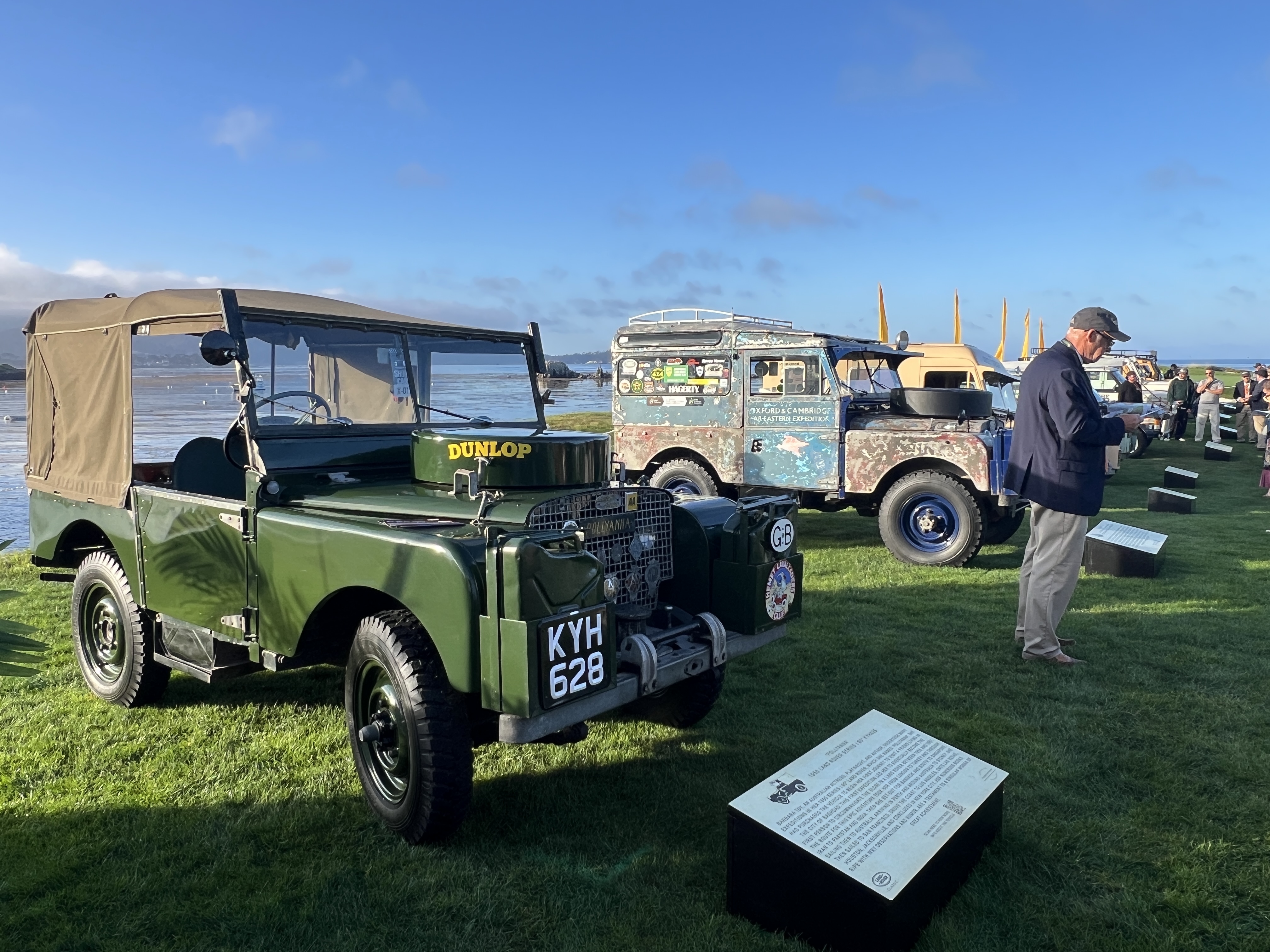 Overlanding the 18th Fairway: Land Rover Icons at the Pebble Beach ...