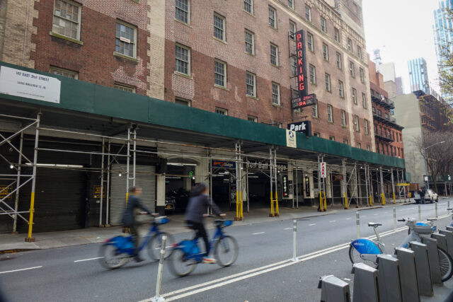 NYC Red Ball Garage street view