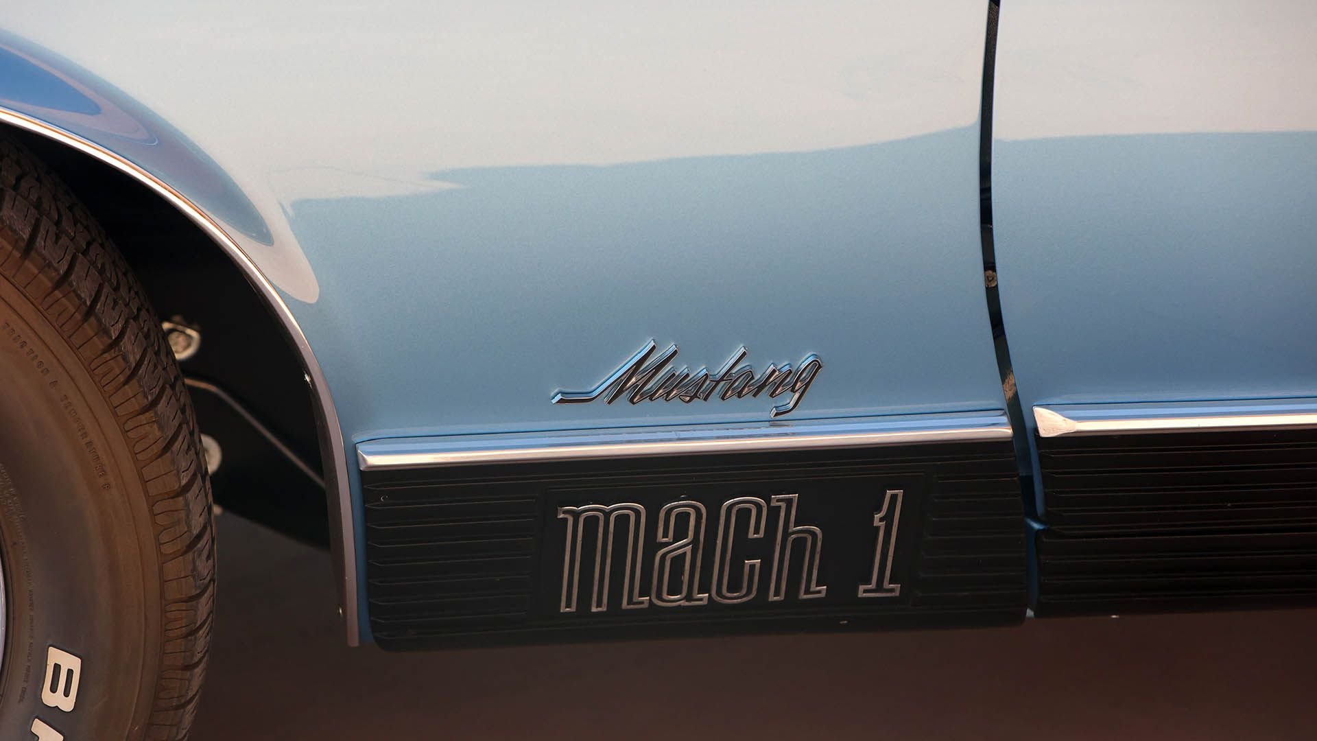 1970 Ford Mustang Mach 1 logo