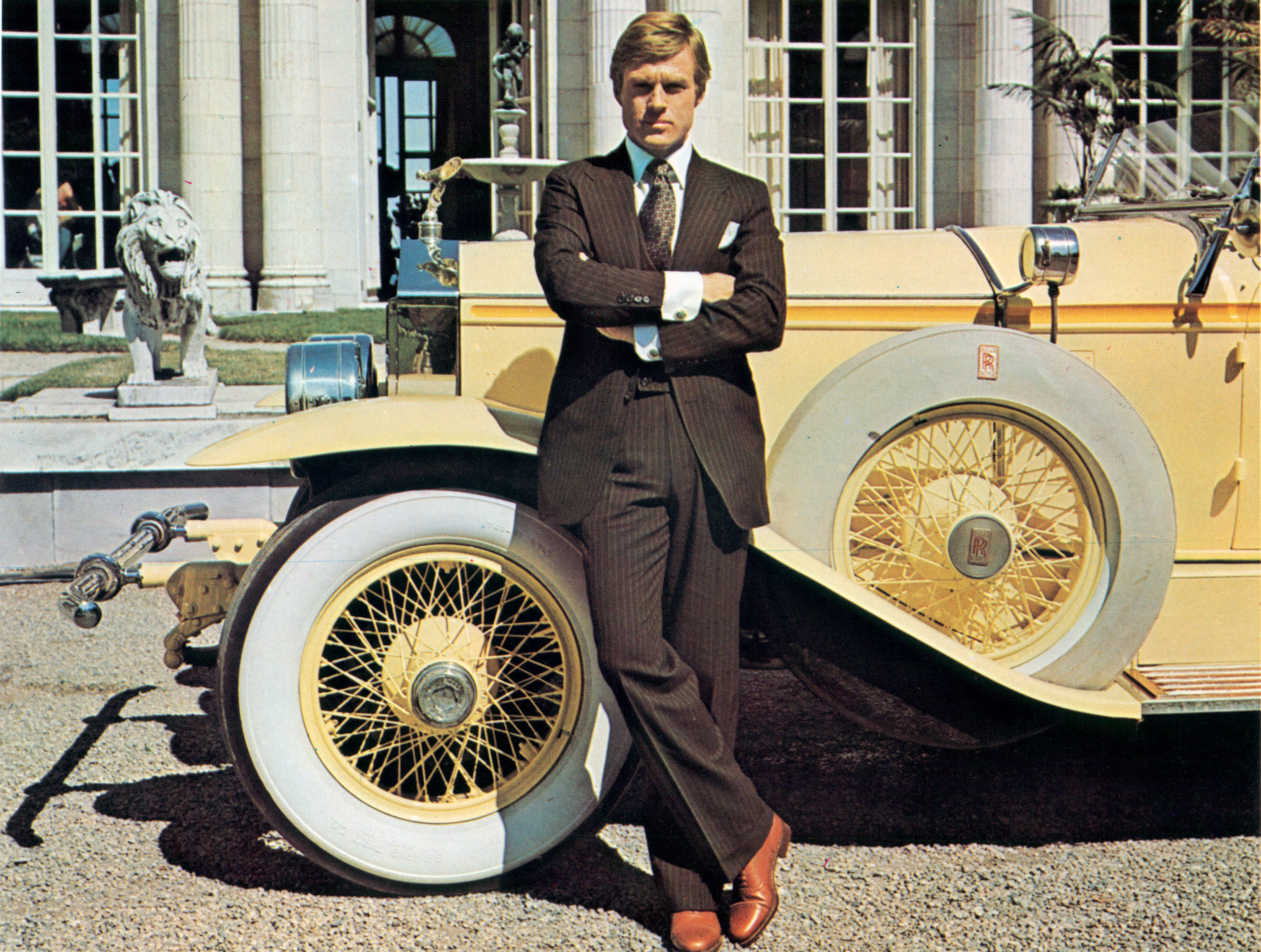 Robert-Redford-Great-Gatsby-Film-Still-Rolls-Royce-GettyImages-156476760