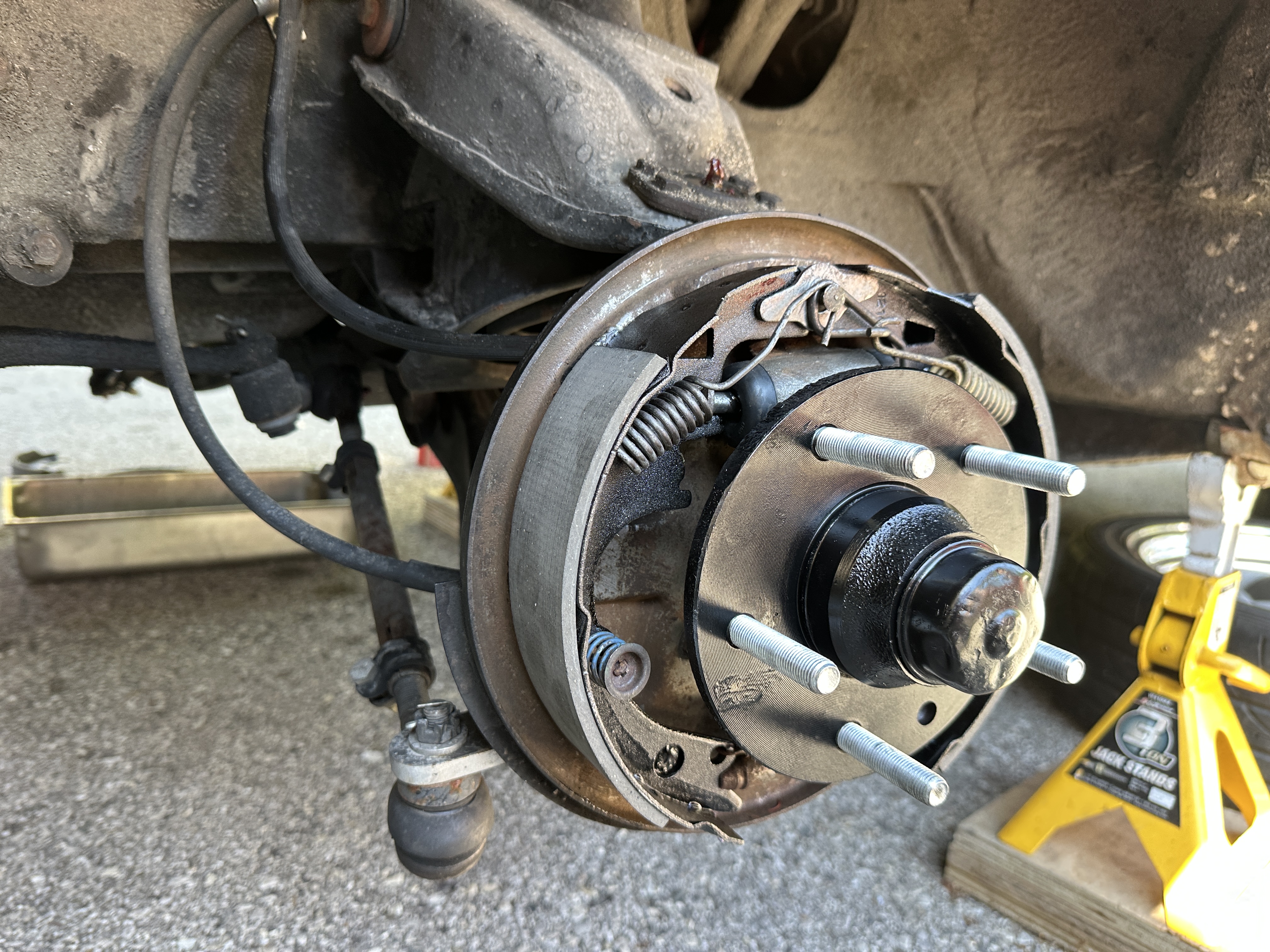 drum brake no drum 1