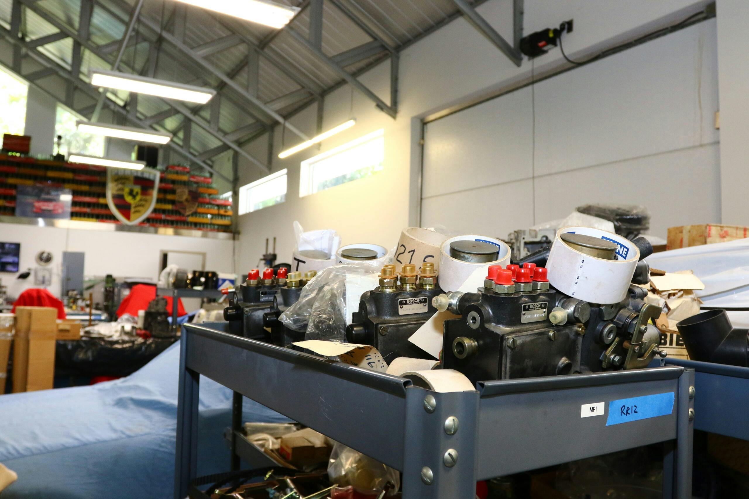 David Glenn Classic Motorsports Porsche Parts Collection