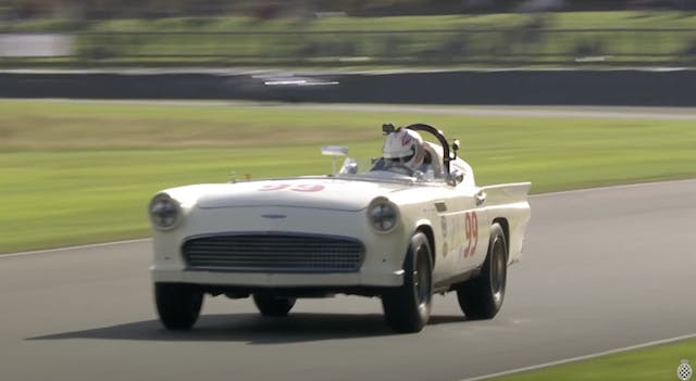 Battlebird Ford Thunderbird Goodwood racing