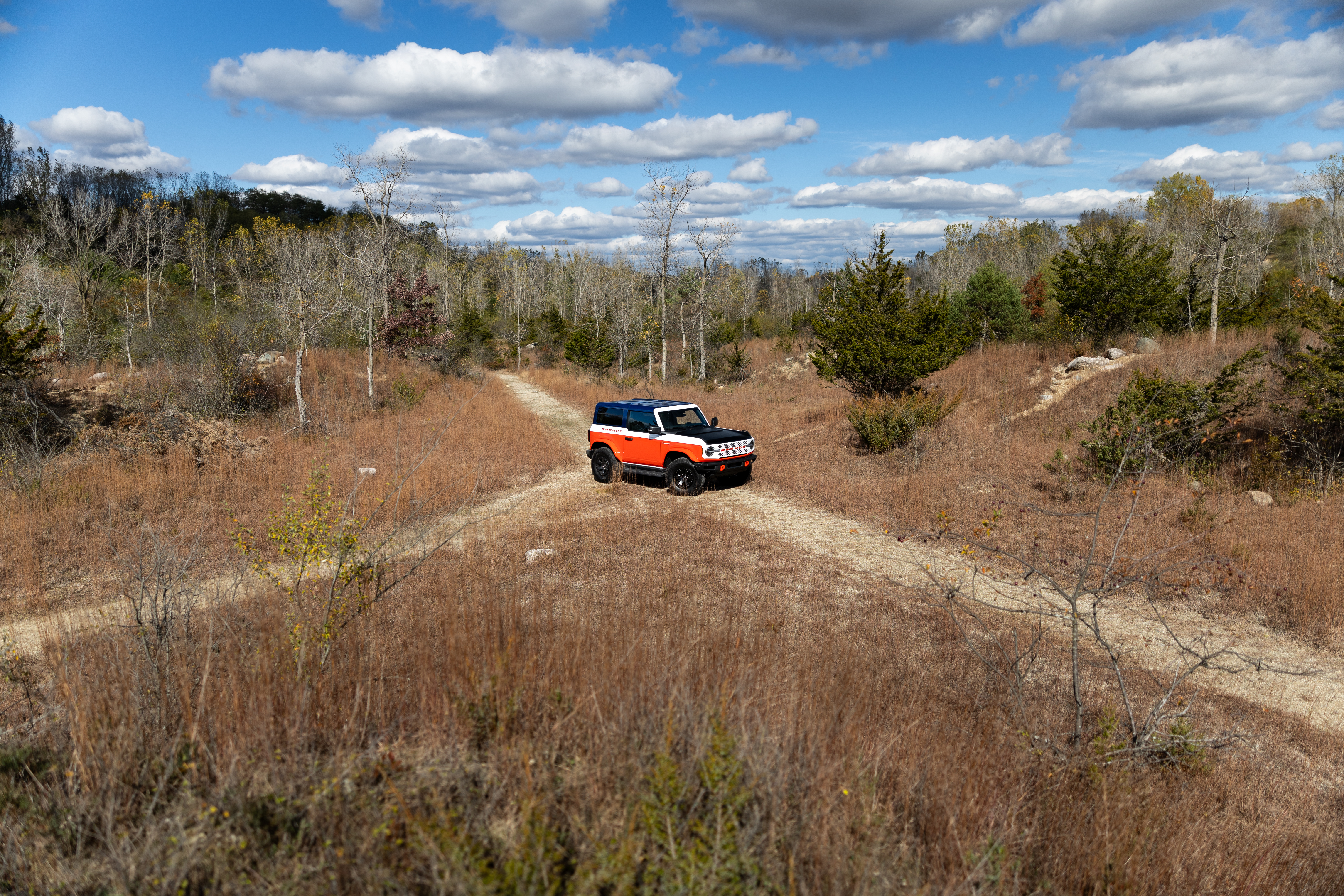 Bronco Stroppe Edition front three quarter