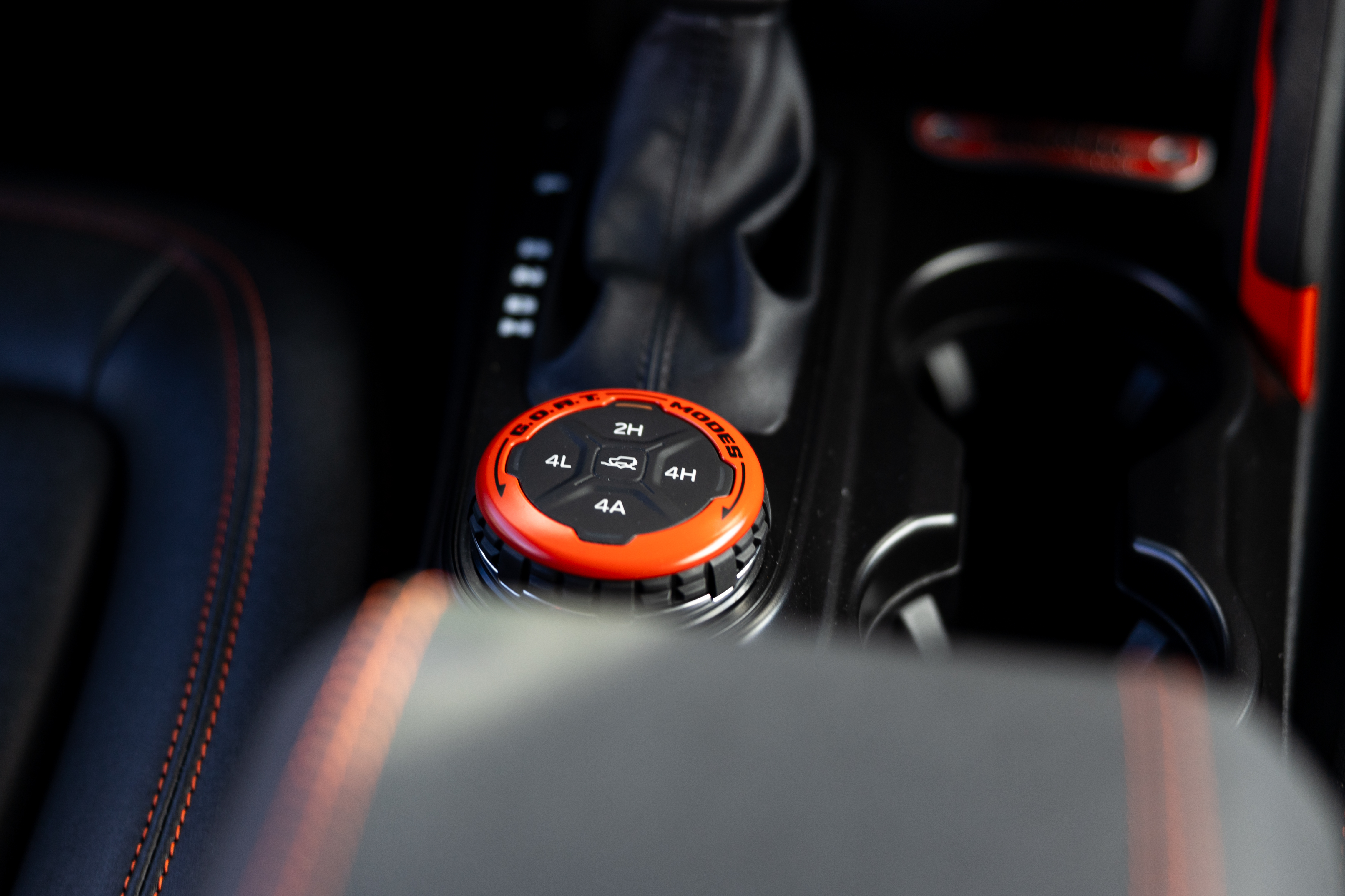 Bronco Stroppe Edition gear selector