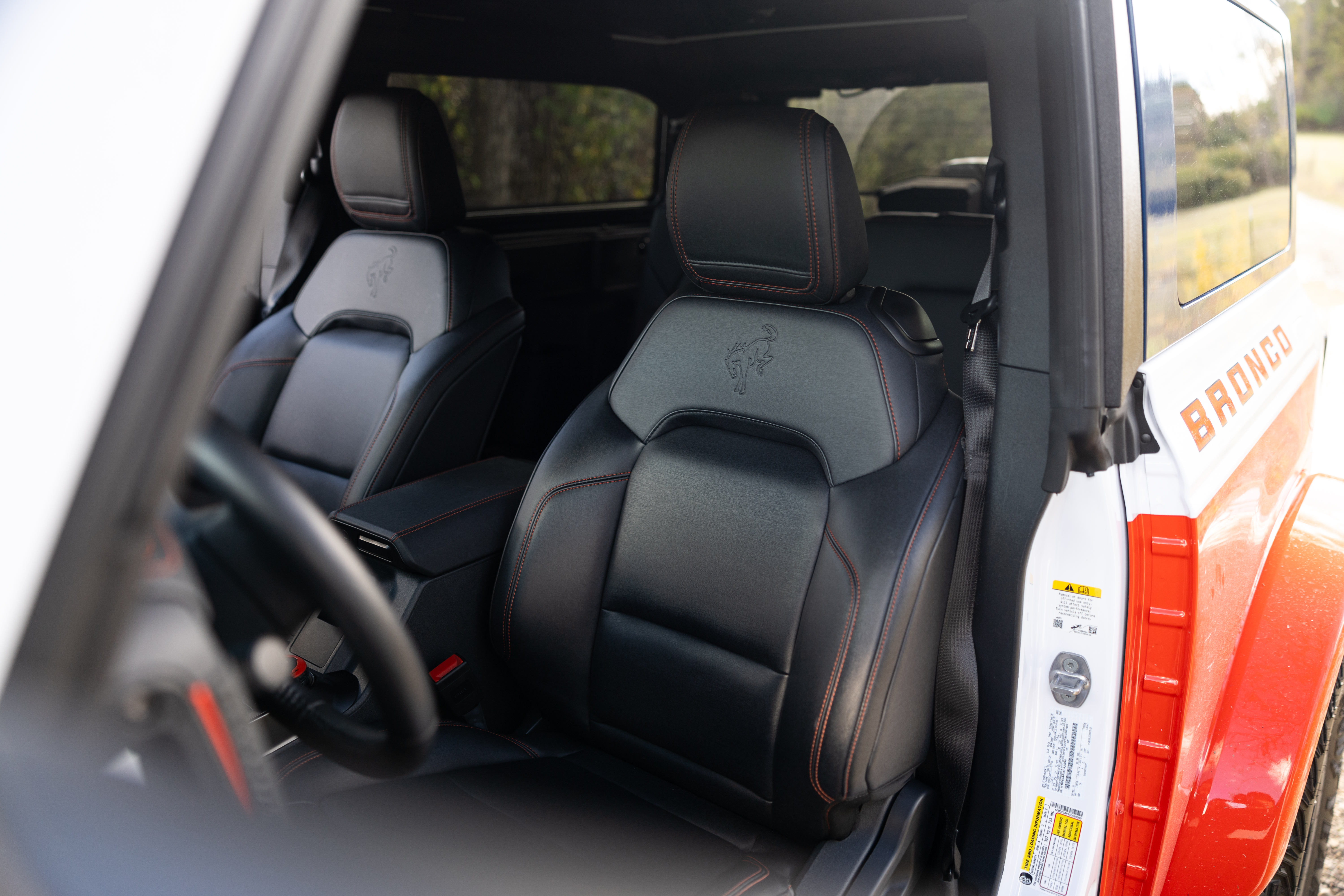 Bronco Stroppe Edition seat