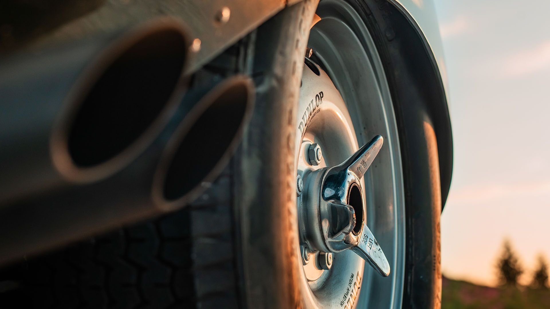 Roue de Jaguar Type D de 1956