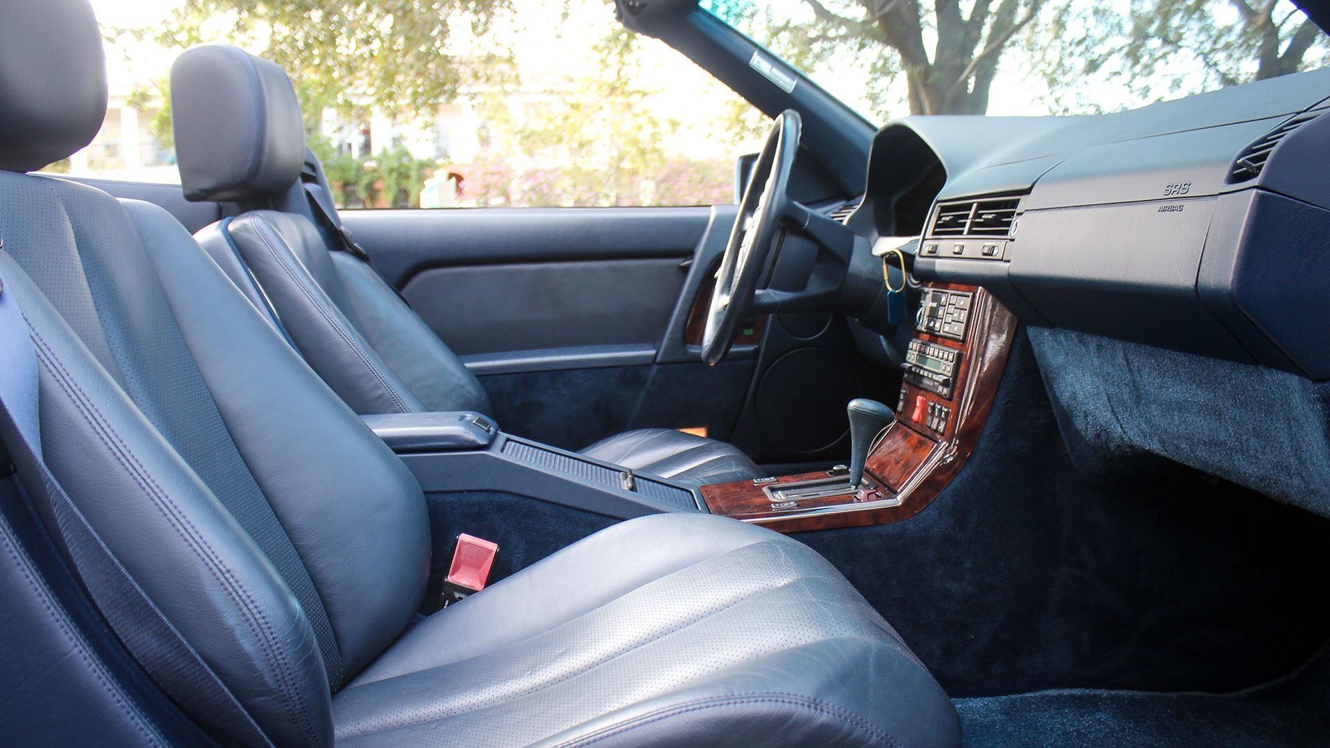 Complete interior carpet kit for Mercedes-Benz W113 SL Pagode automatic without jump seat from 1963