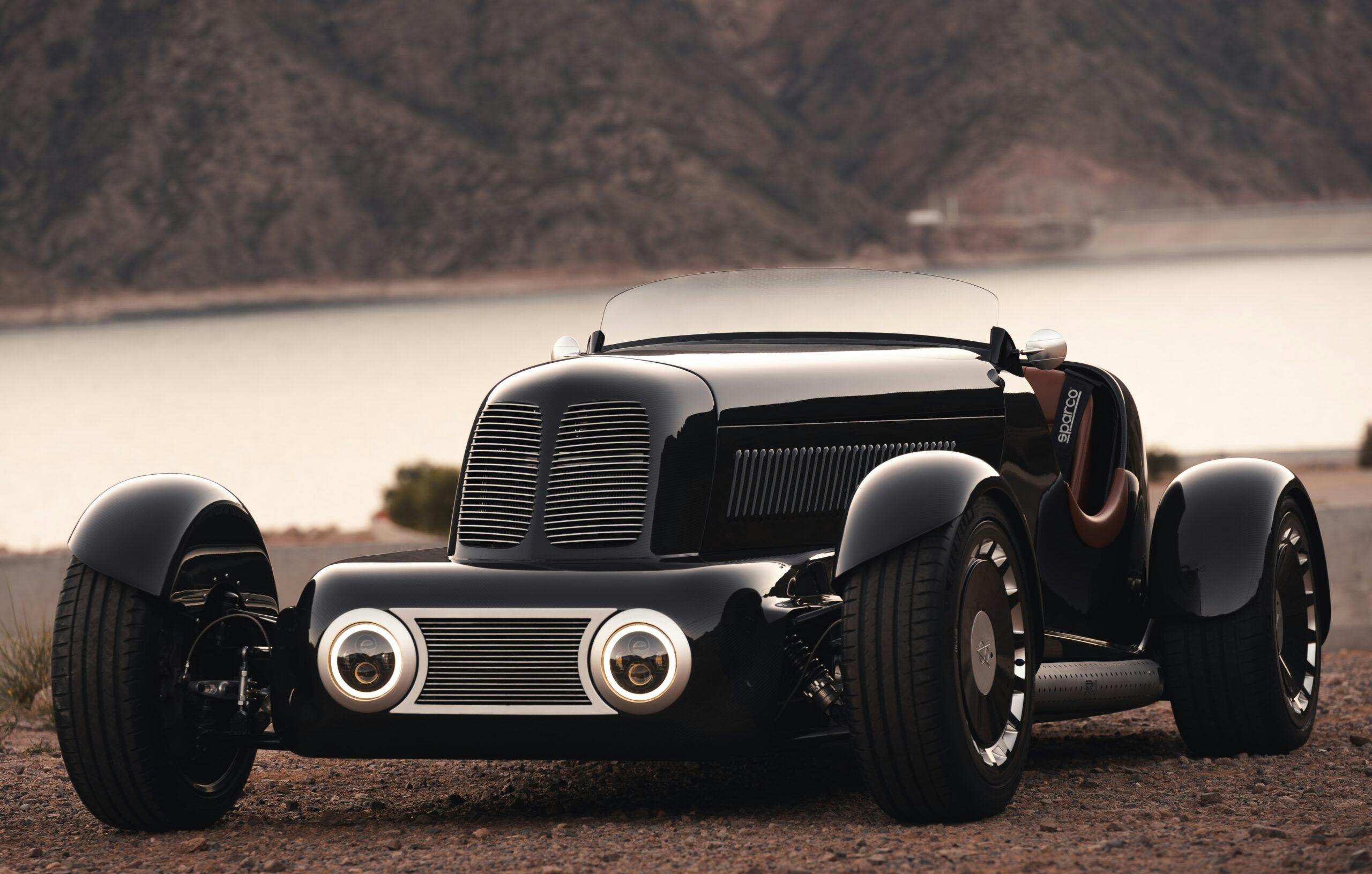 Edsel Ford's Model 40 Reimagined with Carbon Body and Coyote V-8