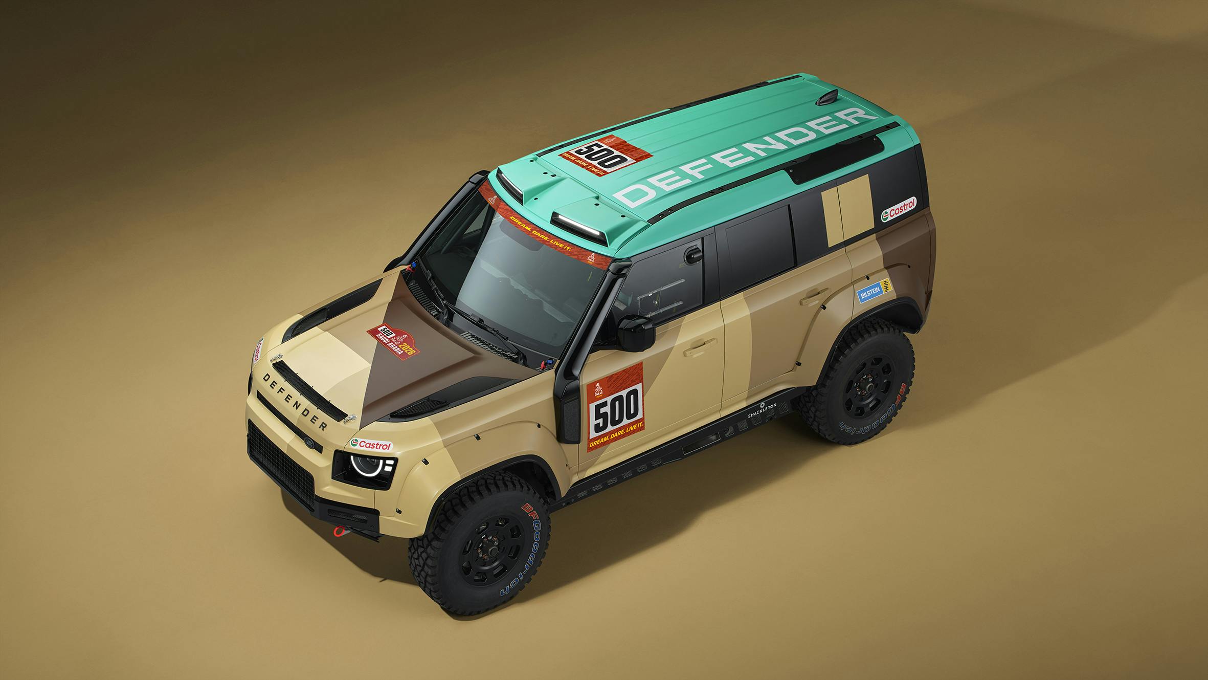 Land Rover Just Built a Defender to Dominate the Dakar Rally