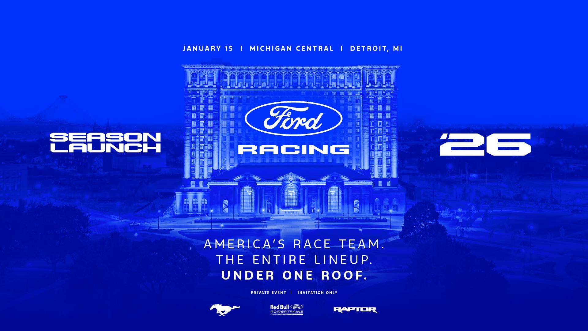 Ford Racing (and F1) Fans, Mark Your Calendars for January 15