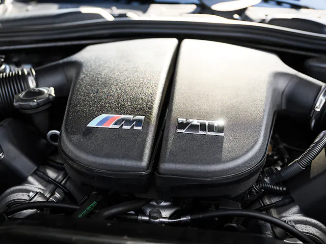 BMW M5 engine cover
