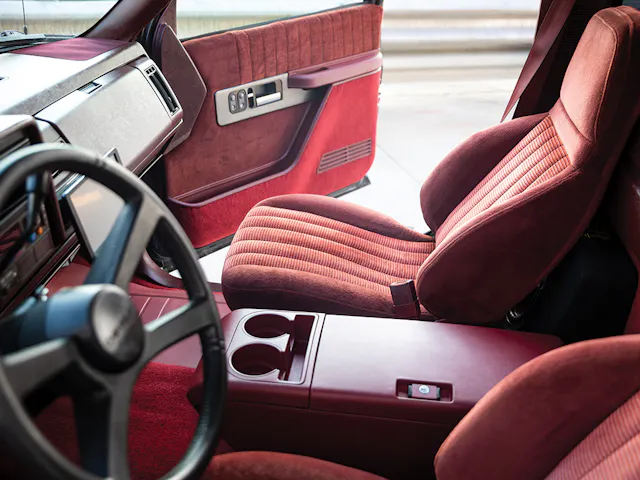 Chevroelt 454 SS interior seats