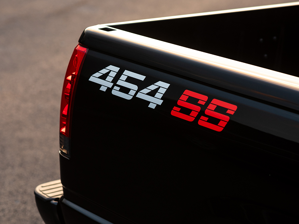 Chevroelt 454 SS bed graphic