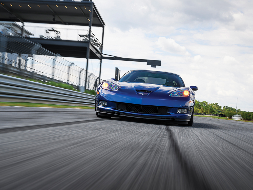 Chevrolet Corvette Z06 frontal dynamic