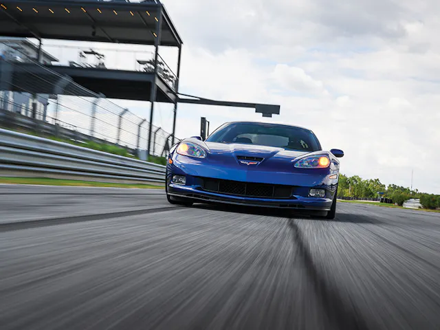 Chevrolet Corvette Z06 frontal dynamic
