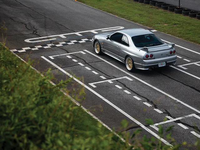 Nissan Skyline GT-R rear three quarter