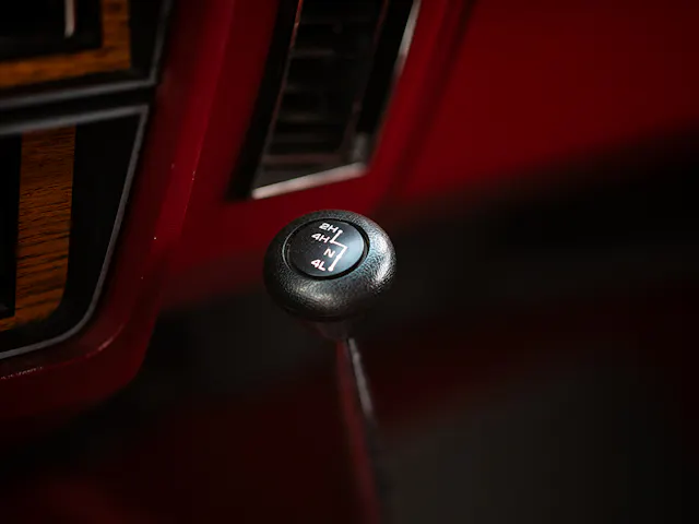 Dodge Ramcharger interior shifter