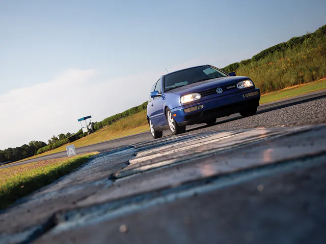 Volkswagen Golf GTI VR6 front three quarter