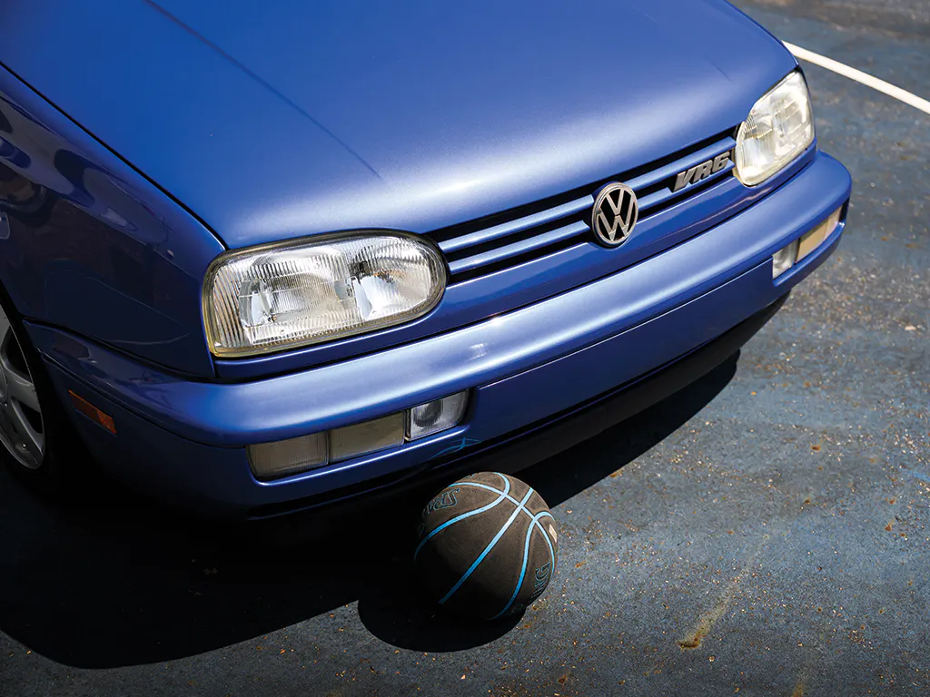 Volkswagen Golf GTI VR6 front end closeup