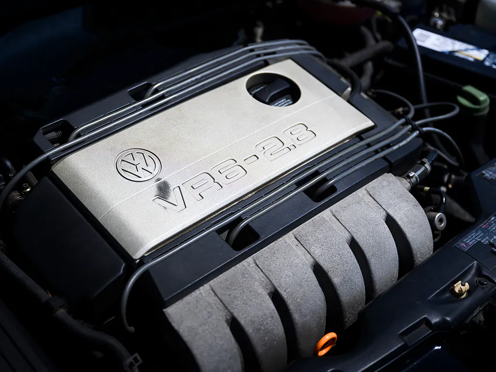Volkswagen Golf GTI VR6 engine closeup