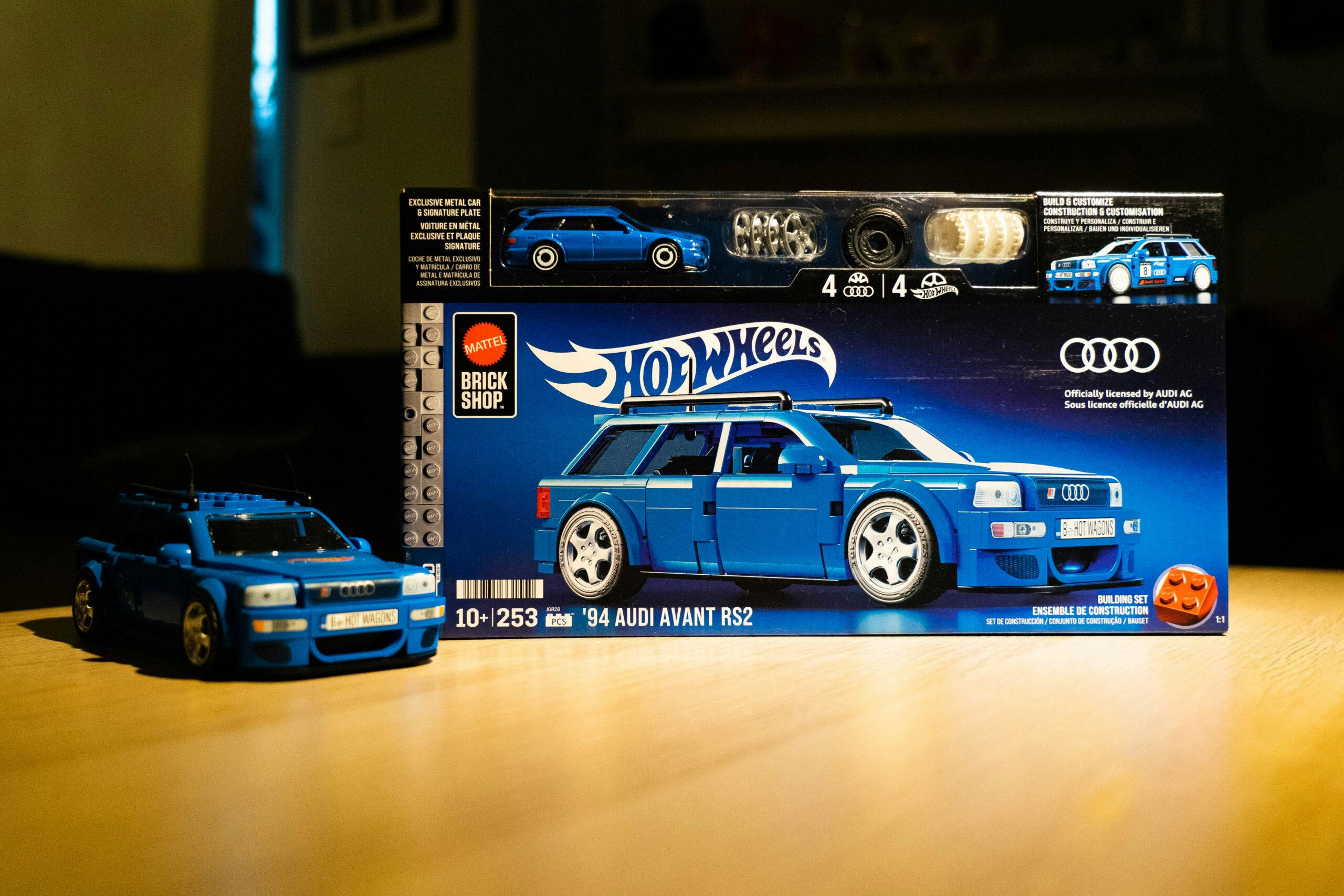 Hot Wheels’ New Mattel Brick Shop Takes on Lego’s Model Cars