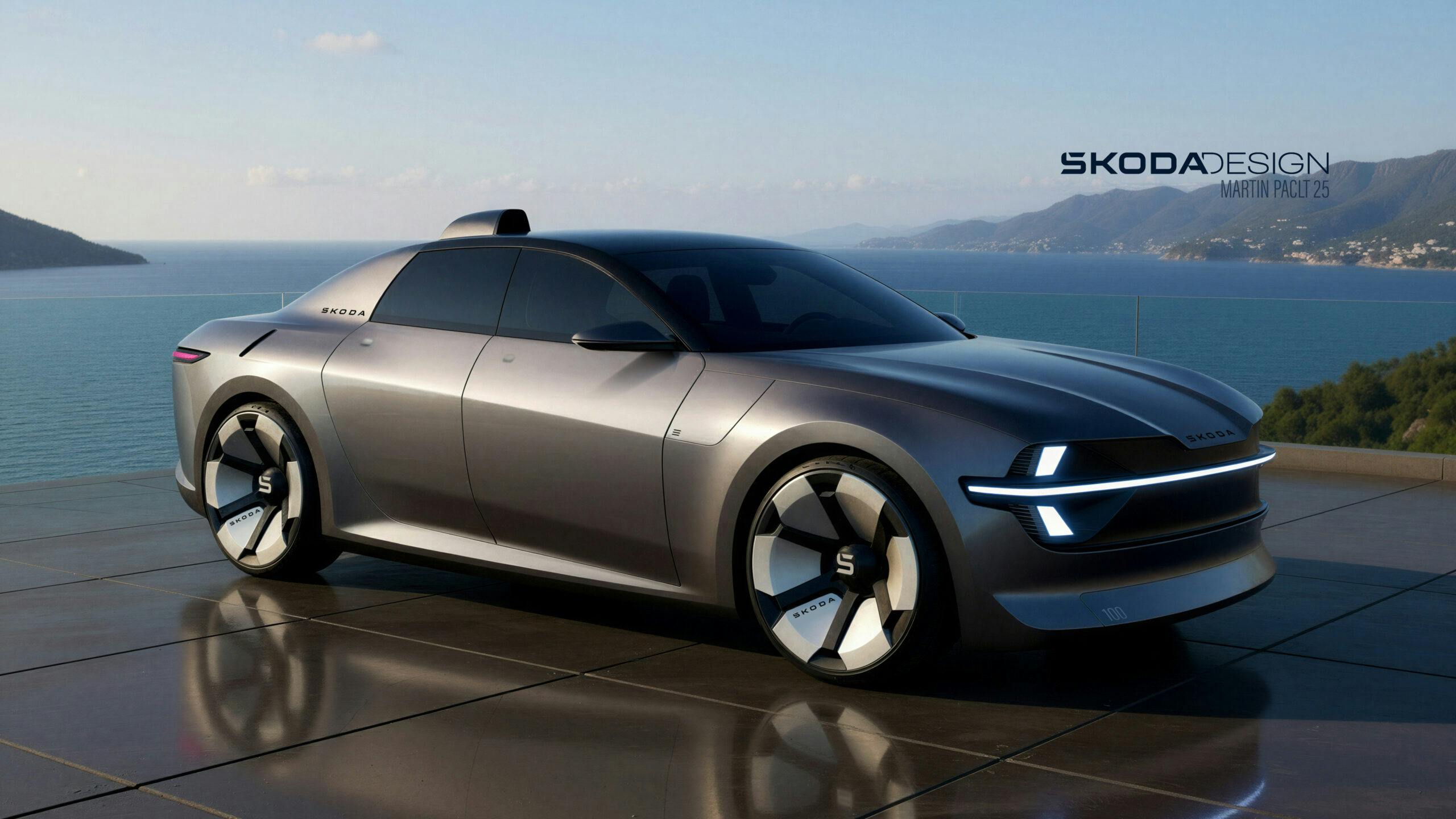 Škoda 100 Concept Puts a Modern Spin on a Classic Czech Hit