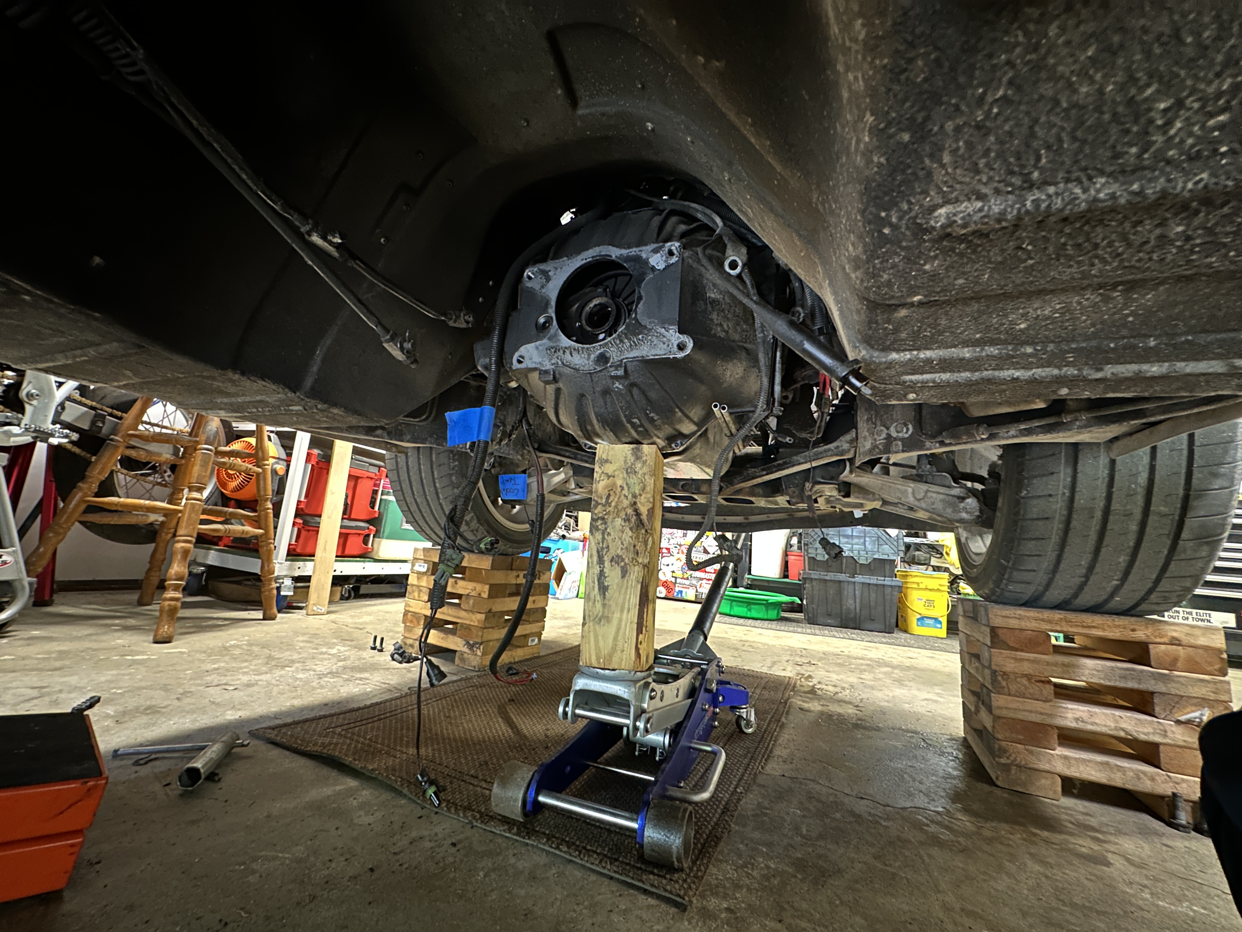 wood supporting transmission 