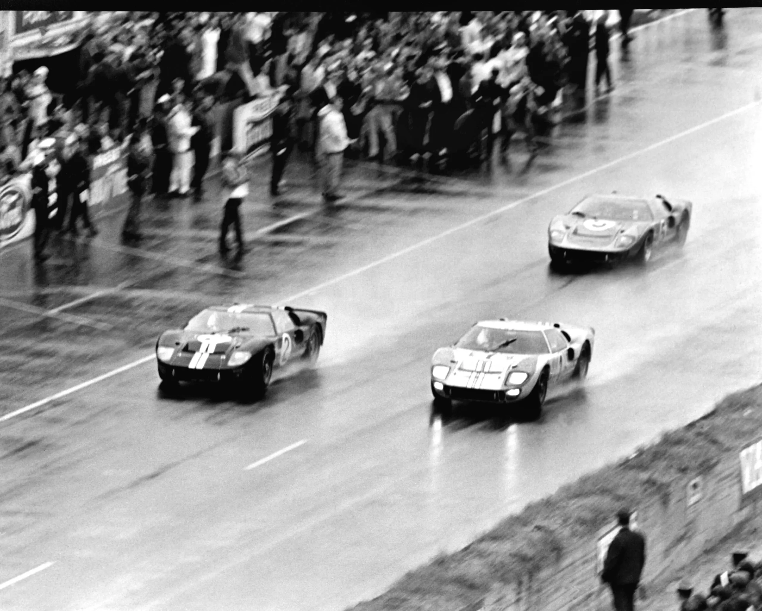 Entire Podium of 1966 Le Mans GT40s Now Reunited in One Collection